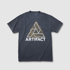 Artifact official branded t-shirt in vintage black - Front View